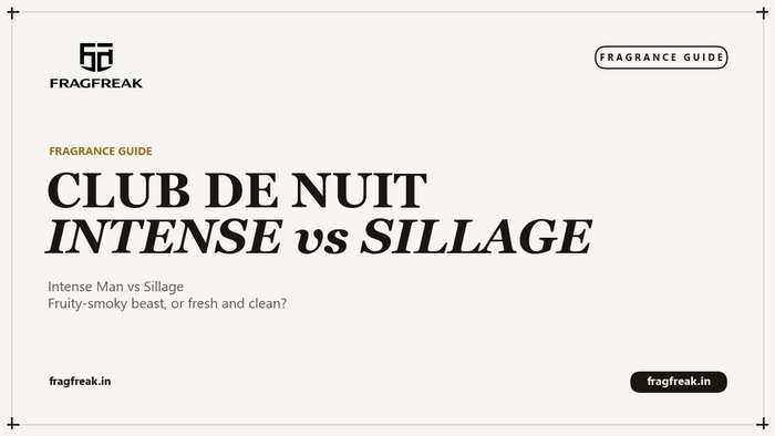 FragFreak cover, Club de Nuit Intense Man vs Sillage.