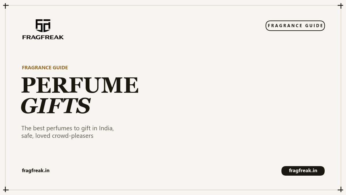 FragFreak Fragrance Guide cover, best perfume gifts in India.