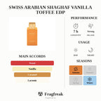 Swiss Arabian Shaghaf Vanilla Toffee Edp