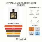 Lattafa Qaed Al Fursan EDP Unisex
