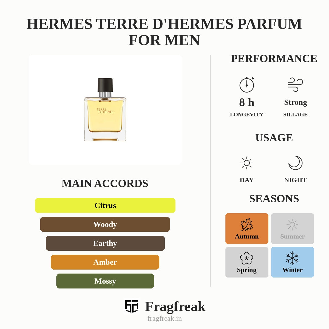 Hermes Terre D'Hermes Parfum For Men