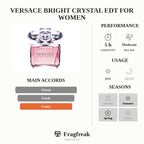 Versace Bright Crystal EDT For Women