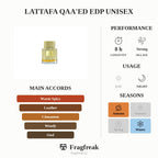 Lattafa Qaa'Ed Edp Unisex