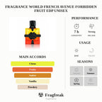 Fragrance World French Avenue Aromatix X Forbidden Fruit Extrait De Parfum