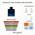 Rayhaan Nocturno Edp For Men