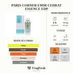 Paris Corner Emir Cedrat Essence EDP