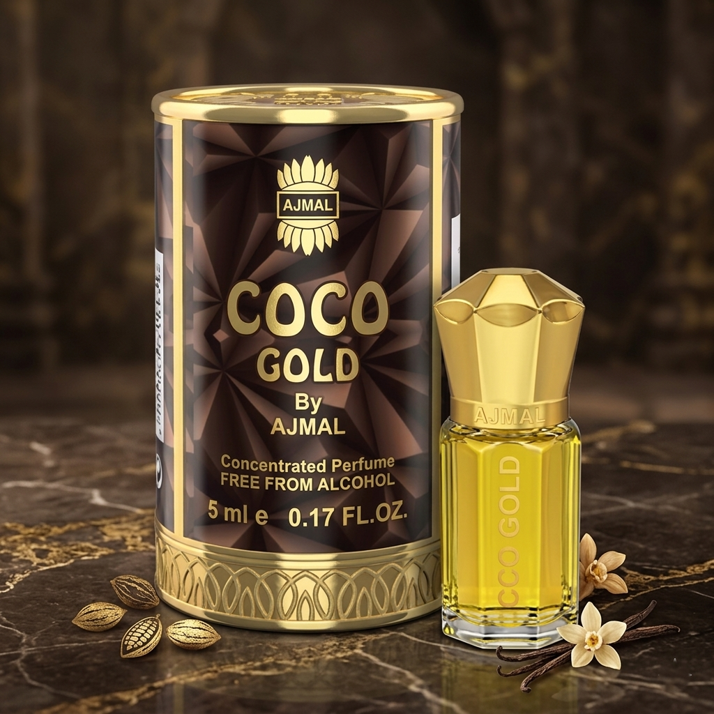 Ajmal Coco Gold Non Alcoholic Attar