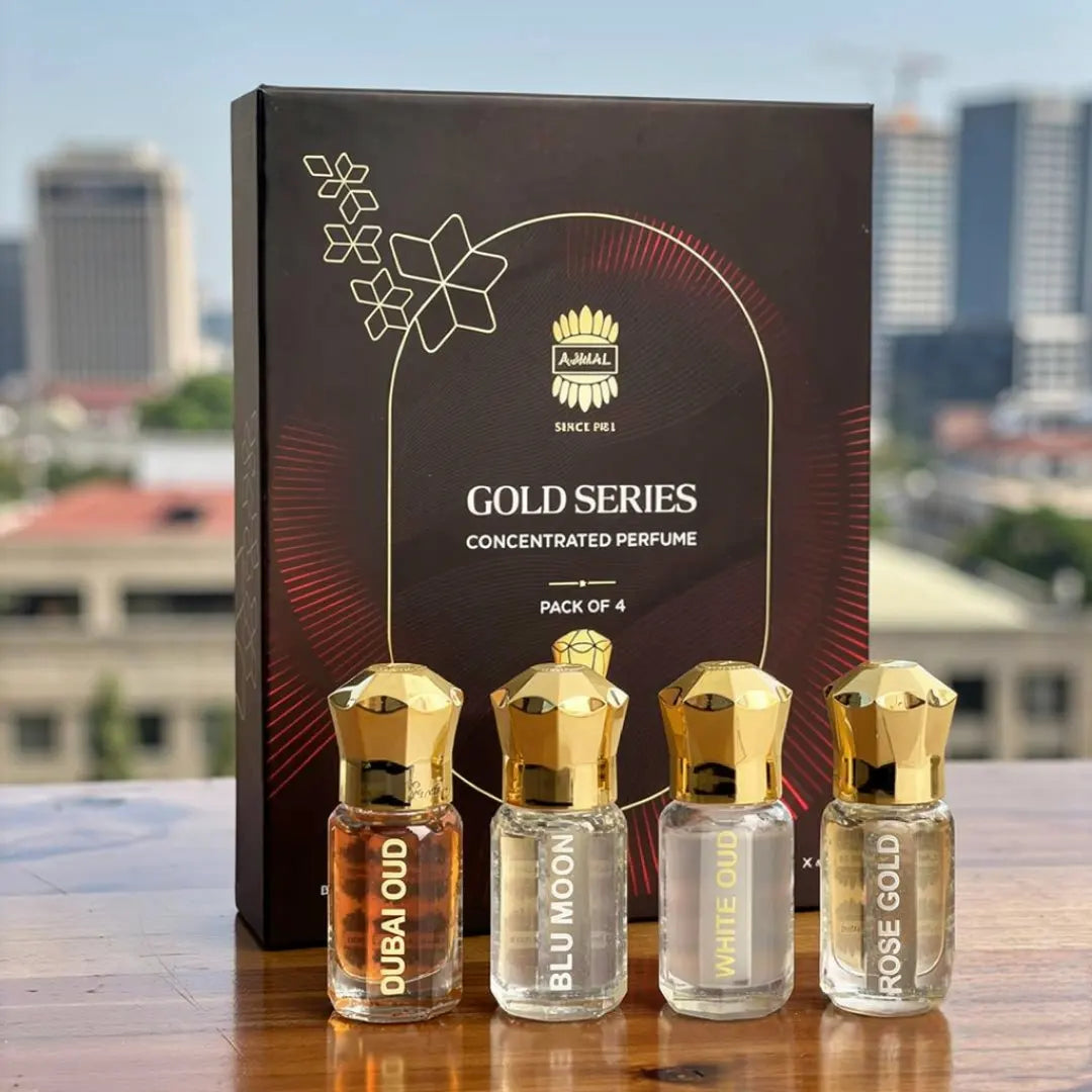 Ajmal Gold Series Non Alcoholic Attar Giftpack Unisex