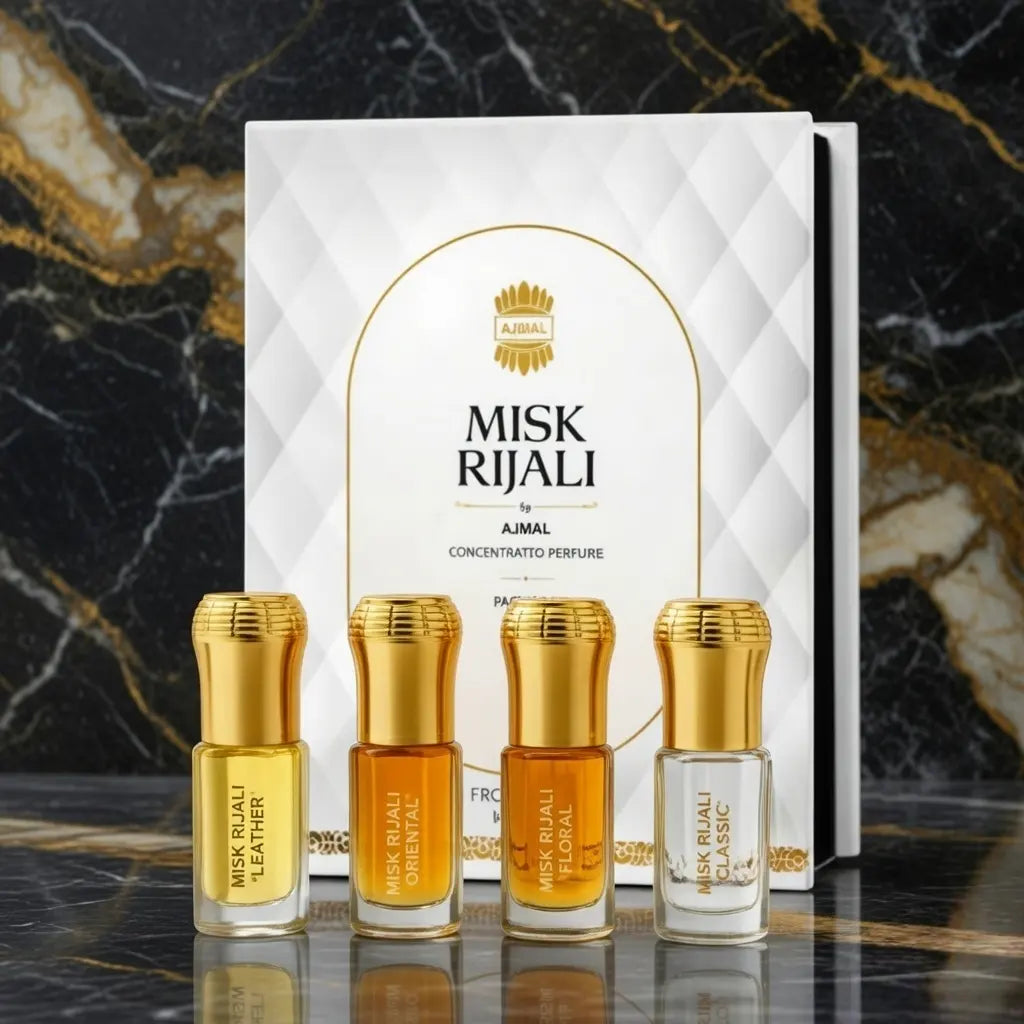 Ajmal Misk Rijali Attar Gift Set Unisex