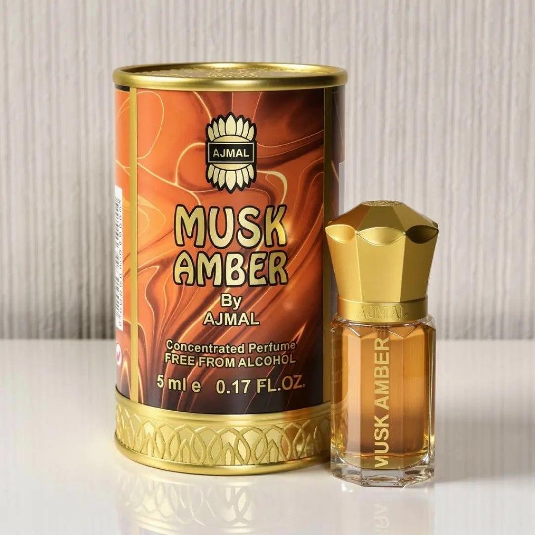 Ajmal Musk Amber Non Alcoholic Attar