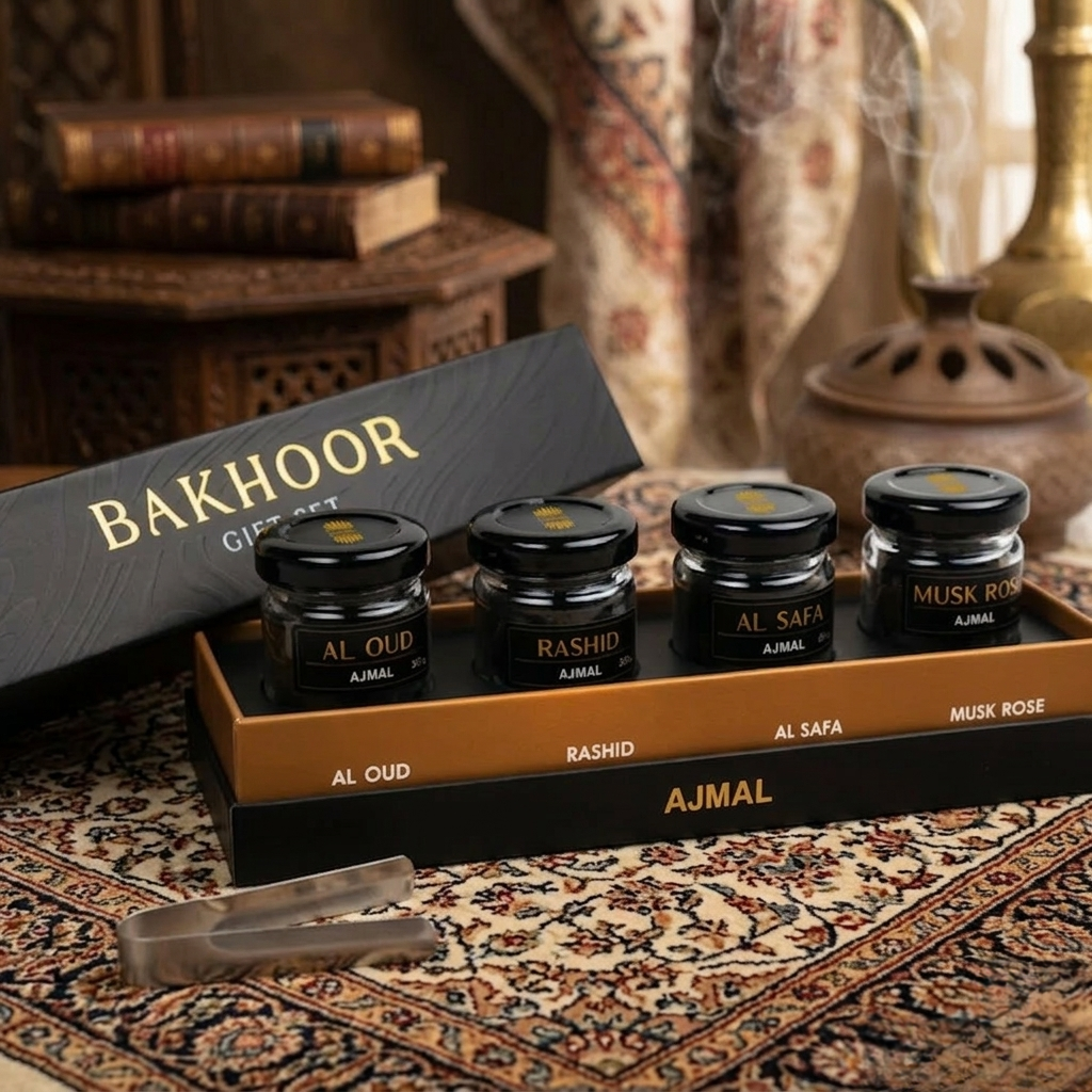 Ajmal Bakhoor Gift Set