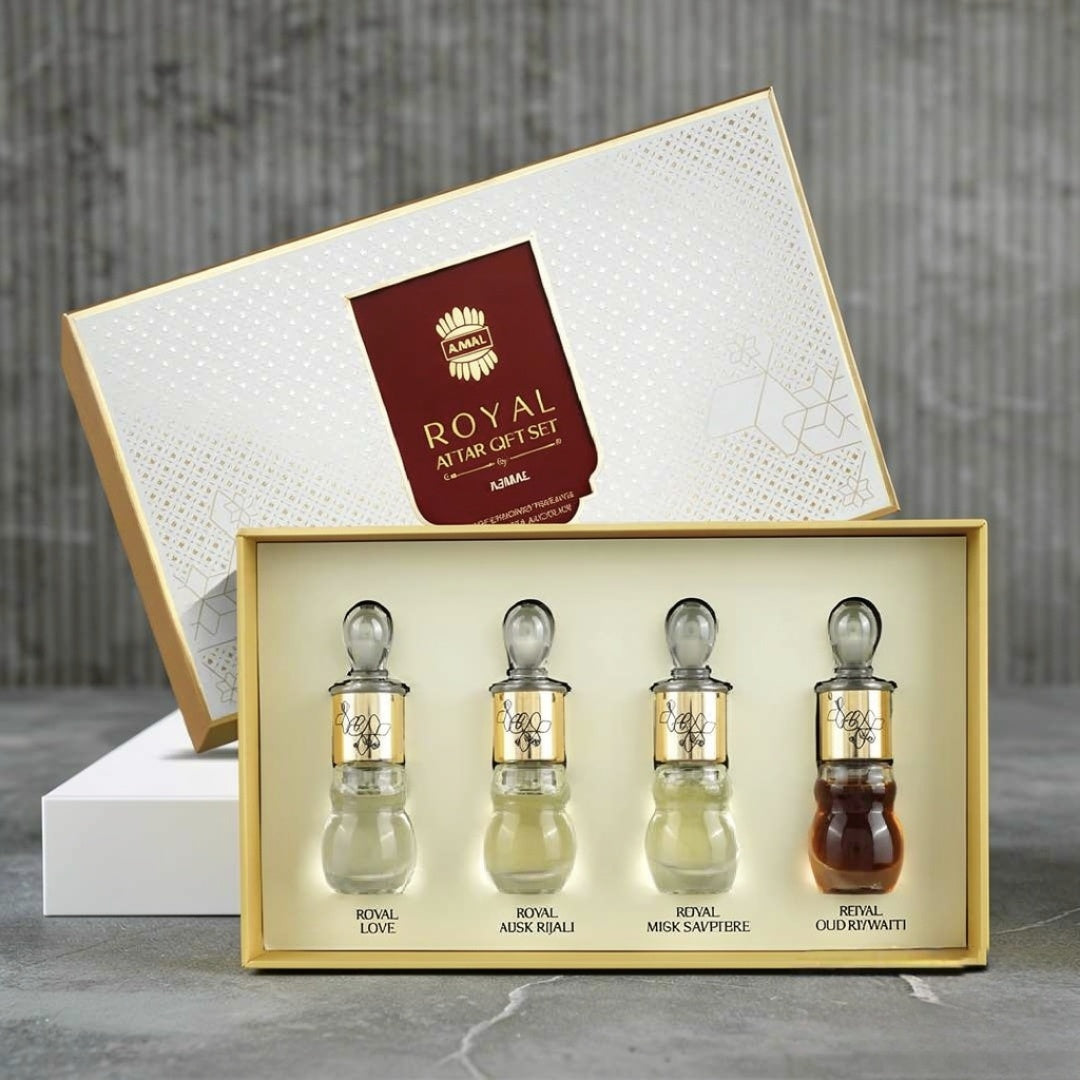 Ajmal Royal Non Alcoholic Attar Gift Set Unisex