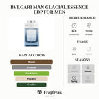 Bvlgari Man Glacial Essence EDP For Men