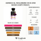 Ahmed Al Maghribi Oud And Roses Edp Unisex