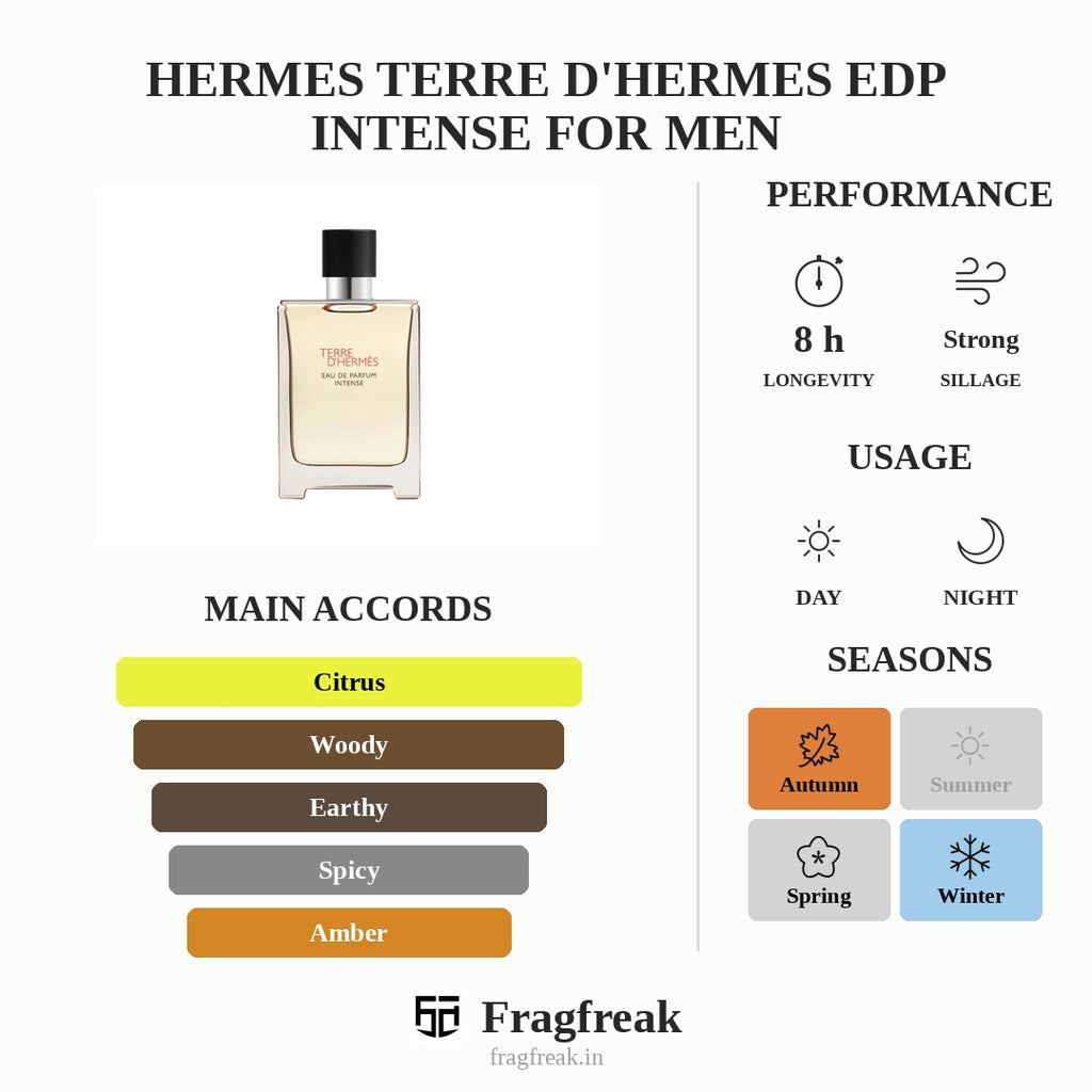 Hermes Terre D'Hermes Edp Intense For Men