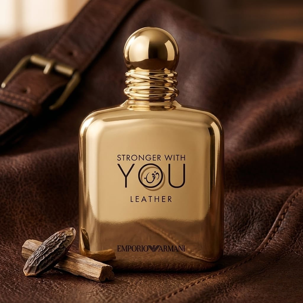 Emporio Armani Stronger With You Leather Edp For Men