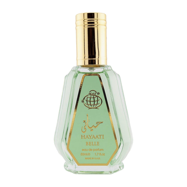 Fragrance World Hayaati Belle EDP bottle