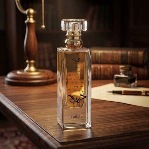 Lattafa Adeeb EDP spicy woody perfume for unisex