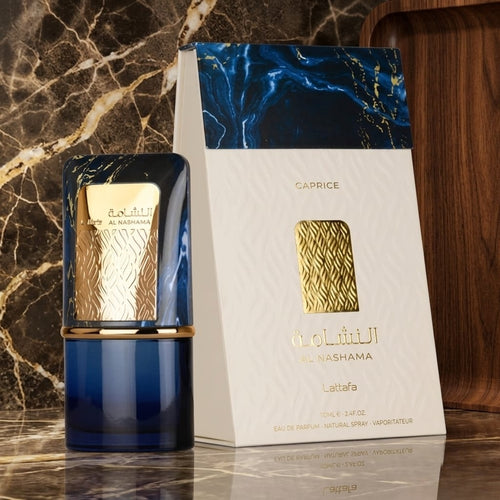 Lattafa Al Nashama Caprice EDP aromatic spicy perfume for unisex