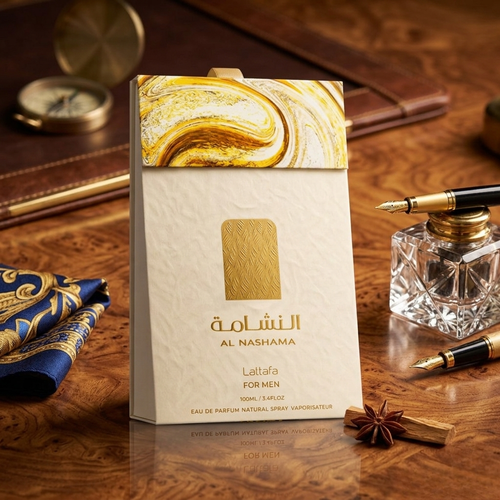 Lattafa Al Nashama EDP spicy leather perfume for unisex