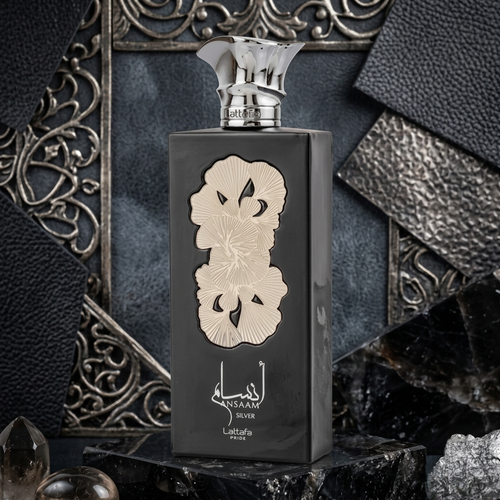 Lattafa Ansaam Silver EDP fruity aromatic perfume for unisex