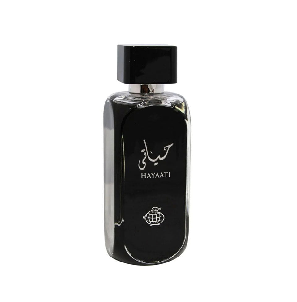 Lattafa Hayaati Black EDP bottle