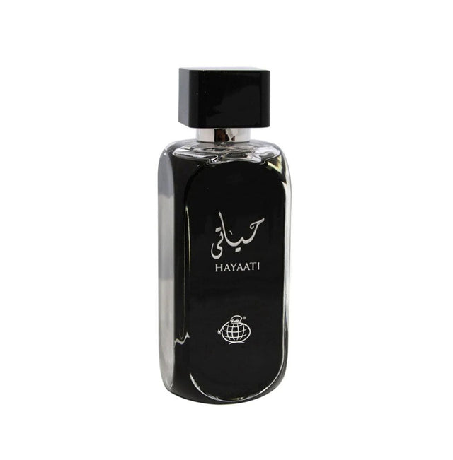 Lattafa Hayaati Black EDP bottle