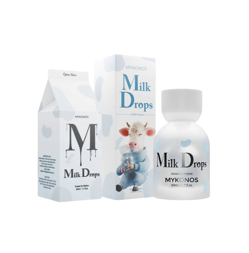 Mykonos Milk Drops bottle