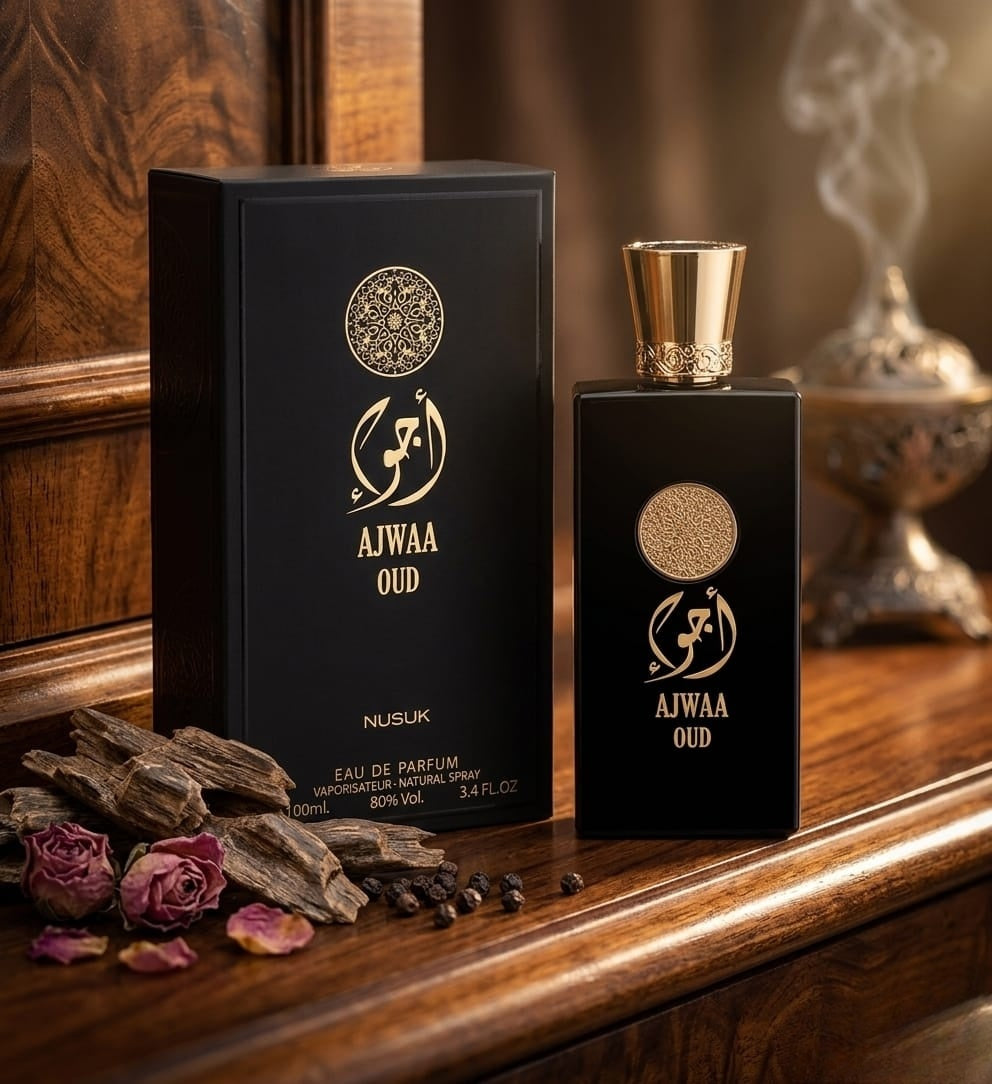 Nusuk Ajwaa Oud Black For Men And Women