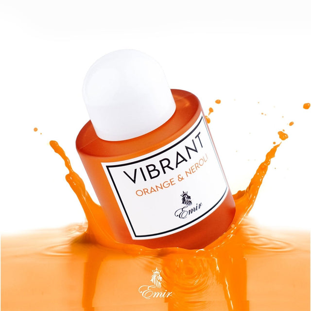 Emir Vibrant Orange and Neroli EDP bottle