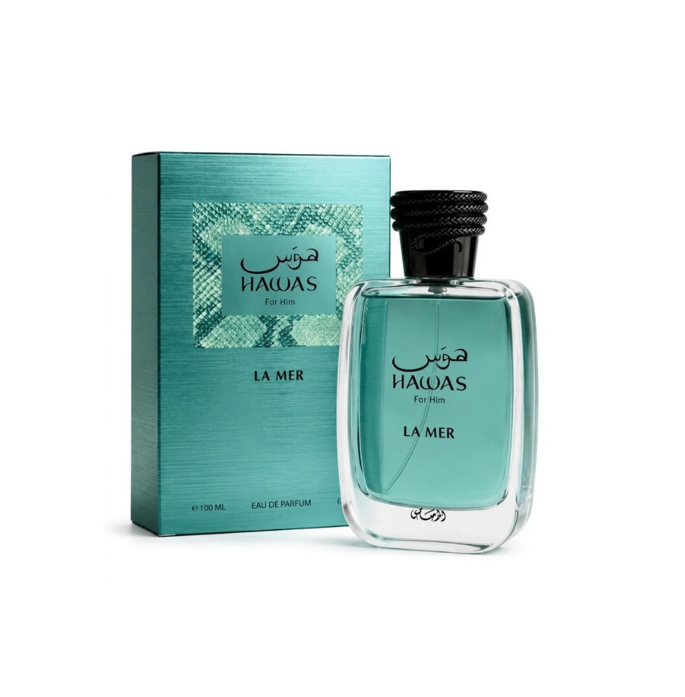Rasasi Hawas La Mer bottle