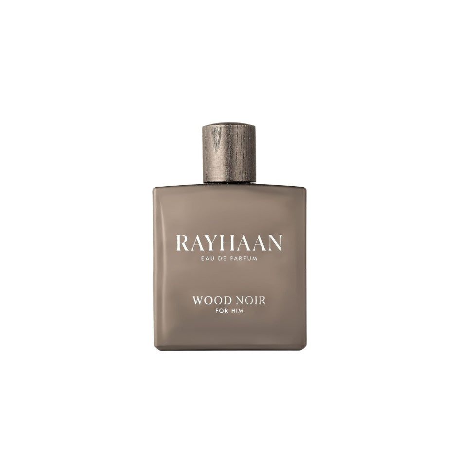 Rayhaan Wood Noir EDP bottle